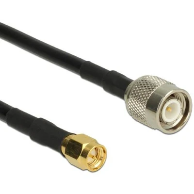 Afbeelding van Delock Antennenkabel TNC Stecker &gt; SMA RG 58 C/U 2,5 m Deloc