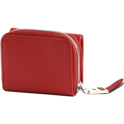 Afbeelding van PICARD Leren Portemonnee Pure 1 Small Wallet Lipstick Rood
