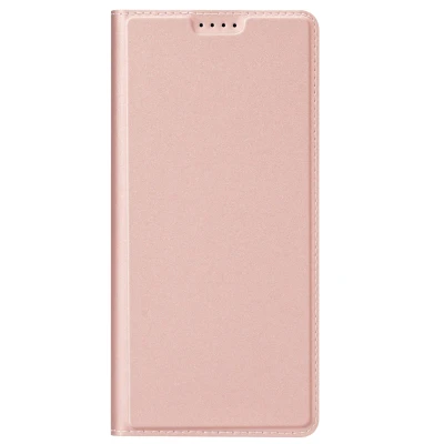Afbeelding van Dux Ducis Slim Softcase Bookcase voor de Xiaomi Redmi Note 14 Pro Plus (5G) Rosé Goud