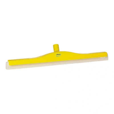 Afbeelding van Vikan Klassieke Vloertrekker Kop met flexibele nek en Wit Schuimrubber 60cm Geel