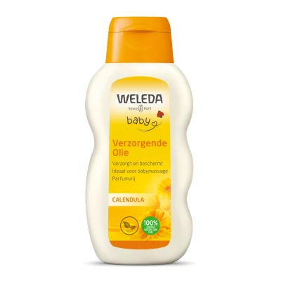 Afbeelding van Weleda Calendula Verzorgende Baby Olie 200 ml Parfumvrij