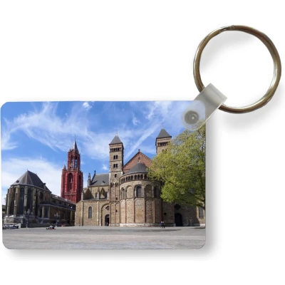 Afbeelding van Sleutelhanger Oud Architectuur Maastricht Uitdeelcadeautjes Plastic