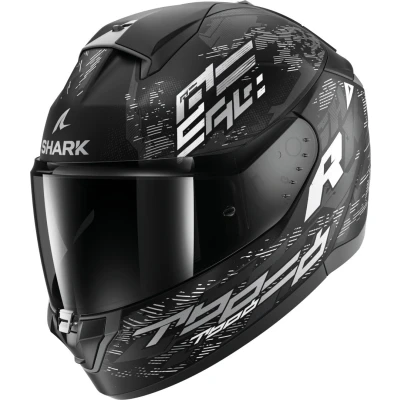 Afbeelding van Shark motorhelm RIDILL 2 MOLOKAI Mat Black White Silver Maat XL