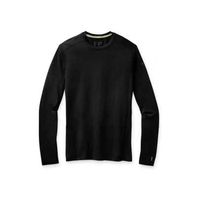 Afbeelding van Smartwool Classic Allseason Merino BASE Layer CREW Hemd, Heren, Maat: Medium, Black