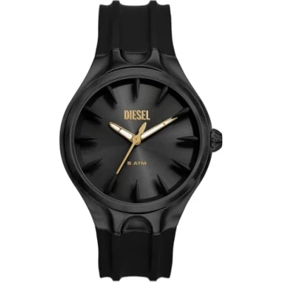 Afbeelding van Diesel Herenhorloges Analoog Quartz One Size 89177502, zwart, Eén maat