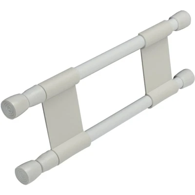 Afbeelding van Pro Plus Vastzetstang Dubbel Uitschuifbaar van 25.5 t/m 43 cm Wit