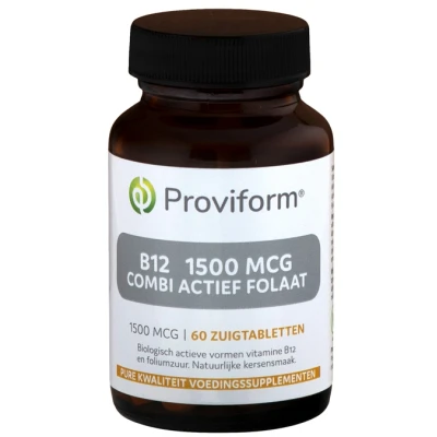 Afbeelding van Proviform Vitamine B12 1500 Mcg Combi Zuigtabletten