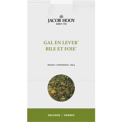 Afbeelding van Jacob Hooy Gal en Leverkruiden, 100 gram