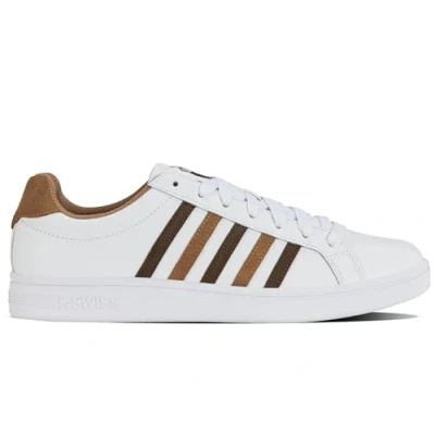 Afbeelding van K Swiss Heren Court TIEBREAK sneakers, 40 EU, wit, EU