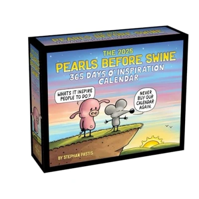 Afbeelding van Pearls before Swine Perlen for die Säue 365 Days of Inspiration Kalender 2025: Original Andrews McMeel Tagesabreißkalender [Kalendar]