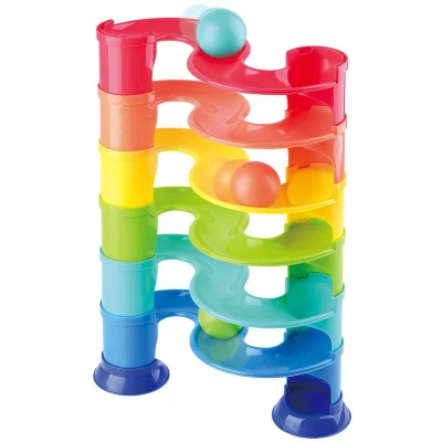 Afbeelding van Play Knikkerbaan met 2 Grote ballen, 11dlg.