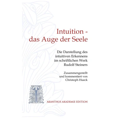 Afbeelding van Intuition das Auge der Seele: Die Darstellung des intuitiven Erkennens im schriftlichen Werk Rudolf Steiners