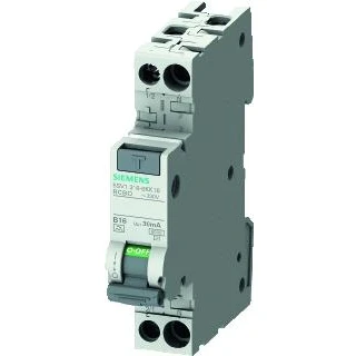 Afbeelding van Siemens rcbo compact 195v 16a 1ka 50hz 2 polen ip20 5sv1316 7kk16