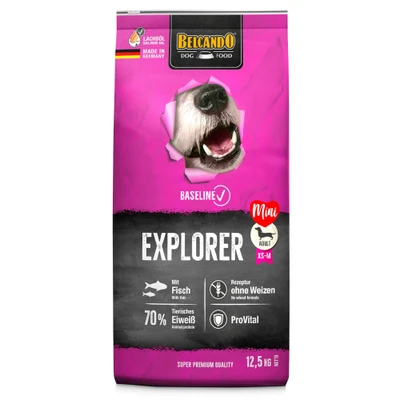 Afbeelding van 12,5kg Belcando Baseline Explorer droogvoer voor honden