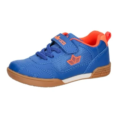 Afbeelding van LICO Bernie V Zaalsportschoen uniseks kind, blauw/oranje, 27 EU