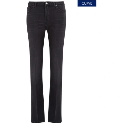 Afbeelding van Tommy Hilfiger Curve Bootcut jeans, Dames, Maat: 46, Iris