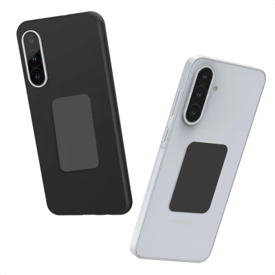 Afbeelding van imoshion Magnetisch Plaatje 2 pack voor magnetische houders Zwart Metaal