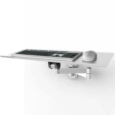 Afbeelding van Toetsenbord Lade Wall Mount Beugel Verstelbare Muur Muis Plank Ruimtebesparende