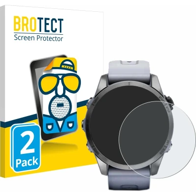 Afbeelding van BROTECT (2 Stuks) Antireflecterende Beschermfolie voor Garmin Fenix 7S (42 mm) Anti Glare Screen Protector, Mat, Ontspiegelend