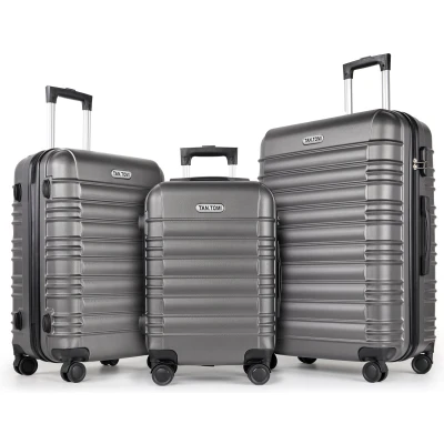 Afbeelding van TAN.TOMI Kofferset 3 Delig 95L Handbagage + 65L +41L Ruimbagage Cijferslot Reiskoffer Trolley Koffer met Wielen