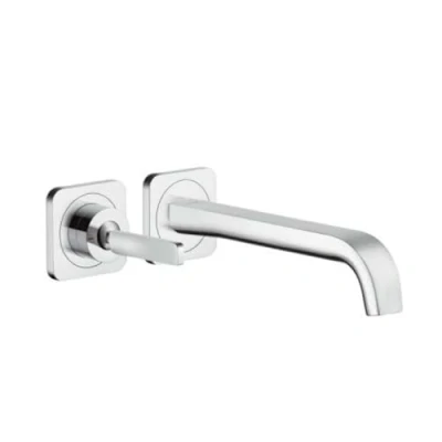 Afbeelding van Axor citterio e afbouwdeel eengreeps inbouw wastafelmengkraan met rozetten voorsprong 220 mm chroom 36106000