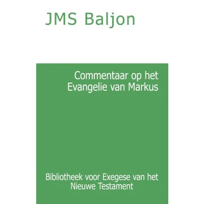 Afbeelding van Commentaar op het Evangelie van Markus