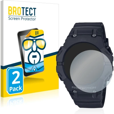 Afbeelding van BROTECT Screenprotector voor Casio G Shock GA B001 Folie Beschermfolie transparant (2 Stuks)