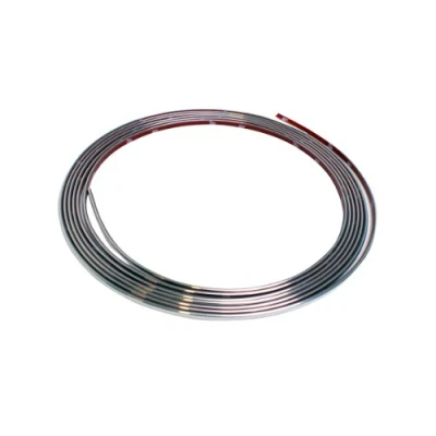 Afbeelding van EUFAB 30183 chroom sierlijst, universeel, 3,65 m x 3,5 mm