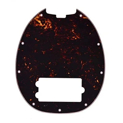 Afbeelding van Dopro bass Pickguard Fit voor Musicman classic 4 snarige StingRay modellen Dark Schildpad