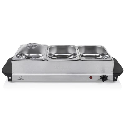 Afbeelding van Tristar BP 6283 Multifunctionele Buffet Serveerder Zwart/RVS