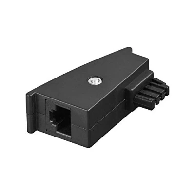 Afbeelding van Goobay TAE telefoonadapterstekker 3x N/F/F bus &gt; RJ11/RJ14 stekker (6P4C)