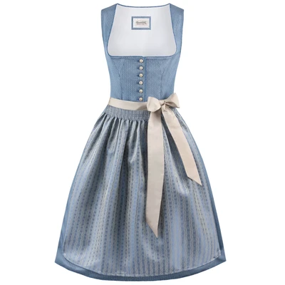 Afbeelding van Stockerpoint Irit midi dirndl voor dames, blauw (rook), 34