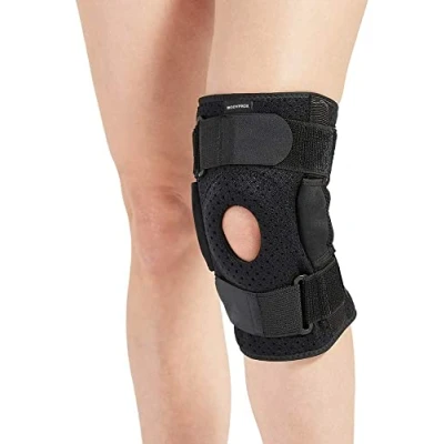 Afbeelding van Bodyprox Scharnierende kniebrace voor mannen en vrouwen, kniesteun gezwollen ACL, pees, liggament meniscusletsel (gemiddeld)
