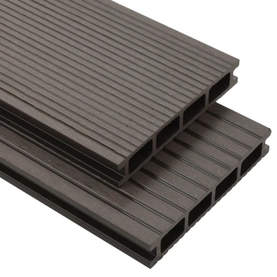 Afbeelding van Terrasplanken HKC met accessoires 30 m² 4 m donkerbruin