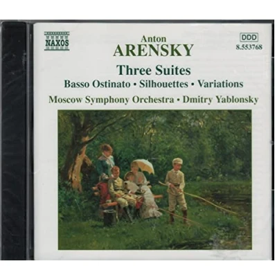 Afbeelding van Moscow Symphony Orchestra, Dimitry Yablonsky Arenski: Three Suites (CD)