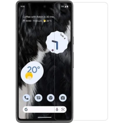 Afbeelding van Case2go Screenprotector voor Google Pixel 7 Case Friendly Gehard Glas Transparant
