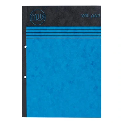 Afbeelding van NU: Notebooks Craze Cloud Range Navulpad A4 Blauw Notitieboek Briefpapier Gelinieerd Kladblok 110 pagina&#039;s