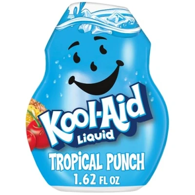 Afbeelding van KOOL AID Liquid Tropical Punch Drink Mix Makes 24 x 8 fl oz Servings American