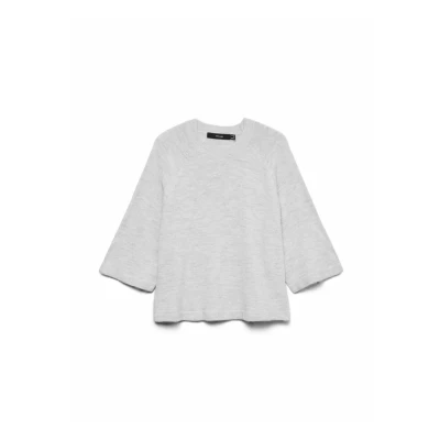 Afbeelding van VERO MODA Trui &#039;VMLefile&#039; grijs gemêleerd