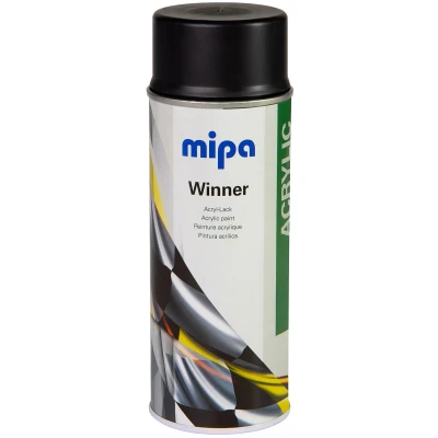 Afbeelding van MIPA Winner Spray &quot;Acryl Lak&quot; zwart glanzend / 400 ml