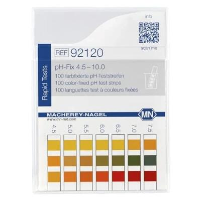 Afbeelding van Macherey &amp; Nagel ML 6708 Kleurfixatie, niet bloedend pH teststrips, Fix 4.5 10.0, 85 mm lengte x 5,5 breedte, 100 stuks