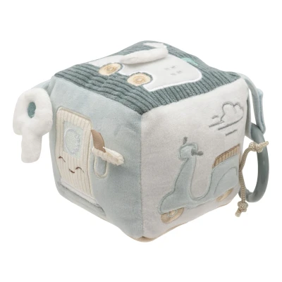 Afbeelding van Jollein Baby Activiteitenkubus On The Go Polyester Sensorisch Speelgoed