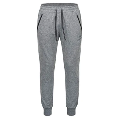 Afbeelding van Erima Essential sweatbroek licht grey melange/zwart