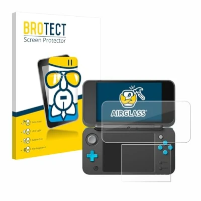 Afbeelding van BROTECT Glas Screen Protector voor New Nintendo 2DS XL Schermbeschermer [9H Hardheid, Beschermglas Folie niet Gehard Glas]