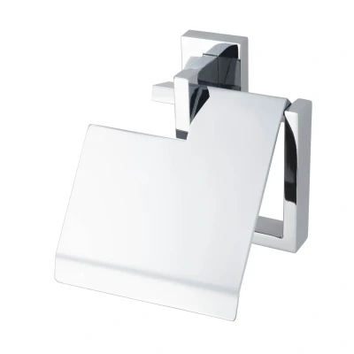 Afbeelding van Haceka edge toiletrolhouder met klep chroom 1208678
