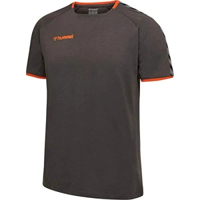 Afbeelding van Hummel Hmlauthentic Tshirt print, Heren, Maat: Medium, Asphalt