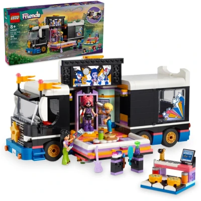 Afbeelding van LEGO Friends Toerbus van popster 42619