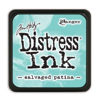 Afbeelding van Ranger Distress Mini Ink pad Salvaged Patina TDP78289 Tim Holtz (02 23)