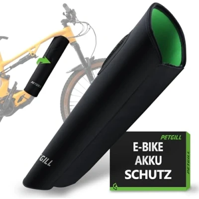 Afbeelding van e bike accu beschermhoes 30 43 cm omtrek Transportbescherming Bescherming tegen kou Vuil Verlengt de looptijd en levensduur Universele pasvorm Bosch geïntegreerde accessoires Frame fietshoes