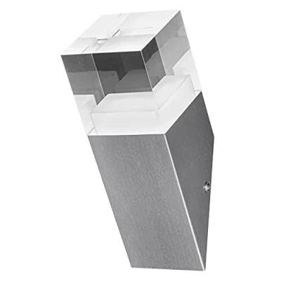 Afbeelding van Ledvance armatuur 4w 400lm 3000k cri80 89 ip44 wit opbouw beh rvs look staal hxbxl 225x80x80mm 4058075474215